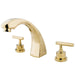 Kingston Brass Manhattan Roman Solid Brass Tub Filler-Tub Faucets-Free Shipping-Directsinks.
