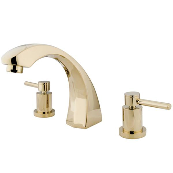 Kingston Brass Concord Two Handle Roman Tub Filler-Tub Faucets-Free Shipping-Directsinks.