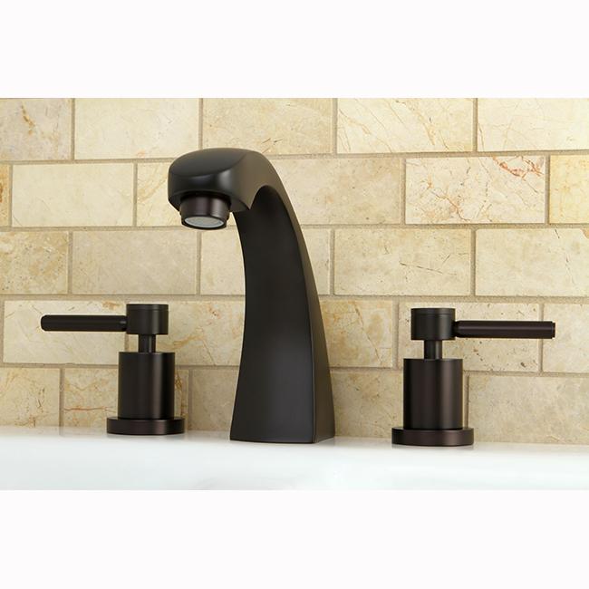 Kingston Brass Concord Two Handle Roman Tub Filler-Tub Faucets-Free Shipping-Directsinks.