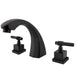 Kingston Brass Fortress Two Handle Roman Tub Filler-Tub Faucets-Free Shipping-Directsinks.