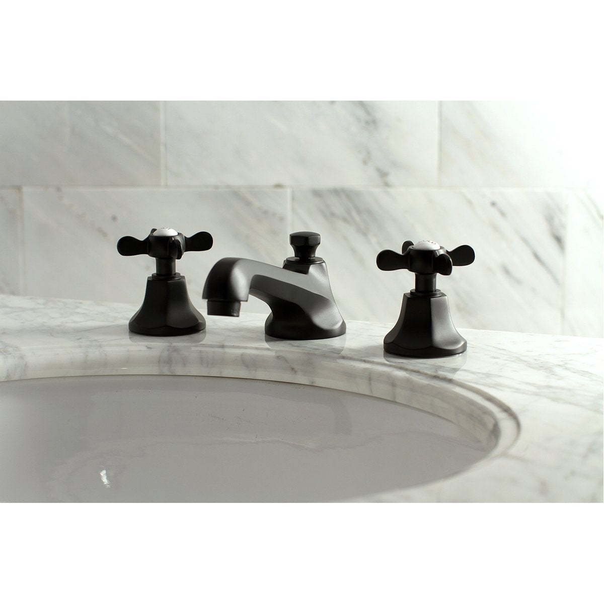 Kingston Brass Essex 8" Widespread Bathroom Faucet