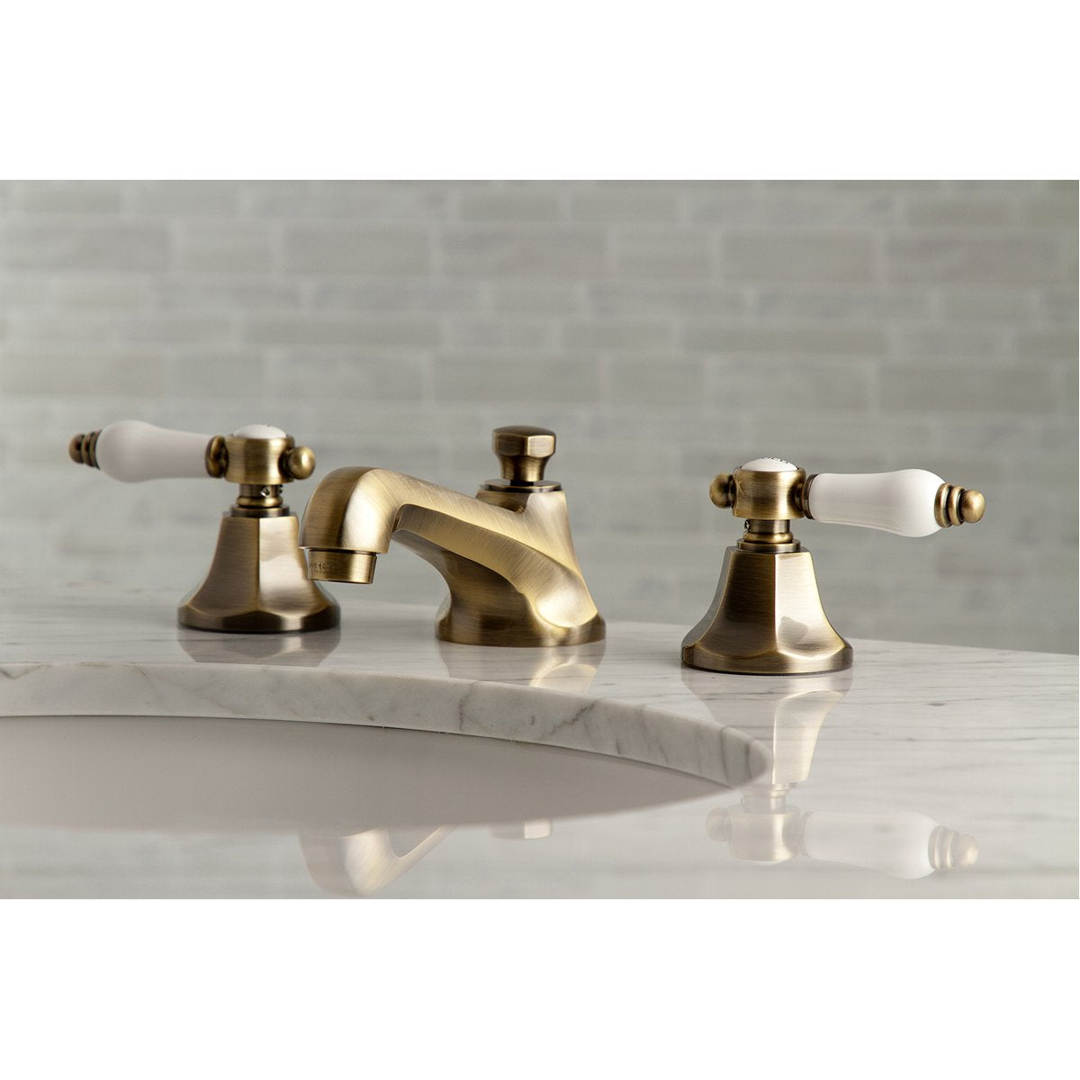 Kingston Brass Bel-Air 3-Hole 8 Widespread Bathroom Faucet