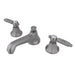 Kingston Brass Georgian Two Handle 8" to 16" Widespread Lavatory Faucet with Brass Pop-up-Bathroom Faucets-Free Shipping-Directsinks.