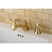 Kingston Brass Deck Mount 2-Handle 8-Inch Widespread Bathroom Faucet-DirectSinks