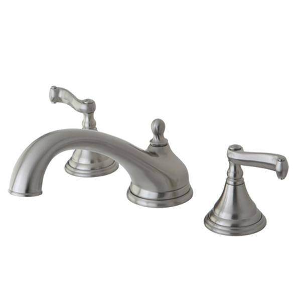 Kingston Brass Royale Classic Two Handle Roman Tub Filler-Tub Faucets-Free Shipping-Directsinks.