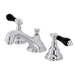 Kingston Brass KS556XPKL-P Duchess Widespread Bathroom Faucet with Brass Pop-Up-DirectSinks