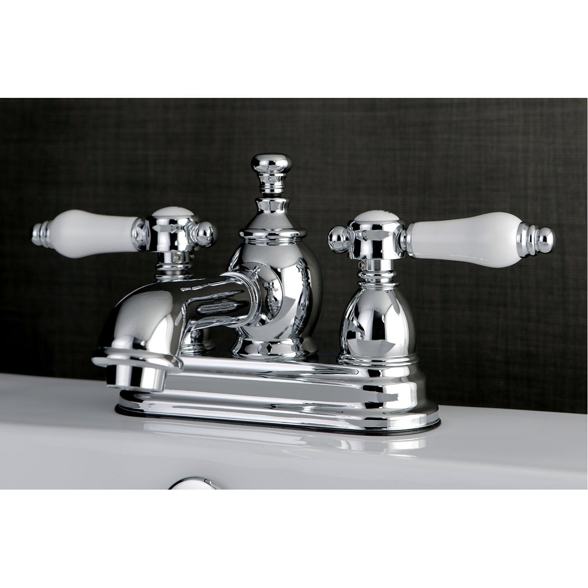 Kingston Brass Bel-Air 4" Centerset 3-Hole Bathroom Faucet