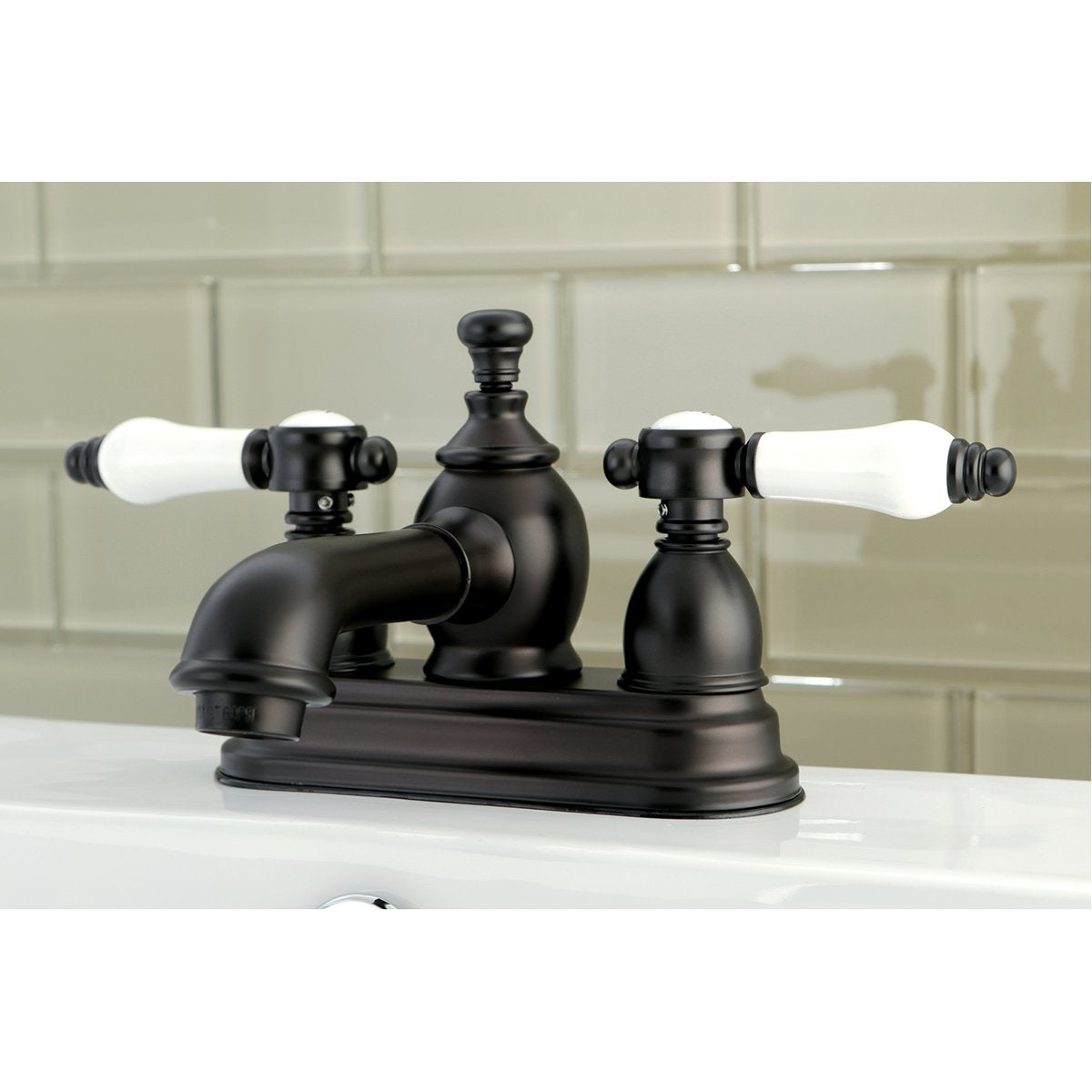 Kingston Brass Bel-Air 4" Centerset 3-Hole Bathroom Faucet