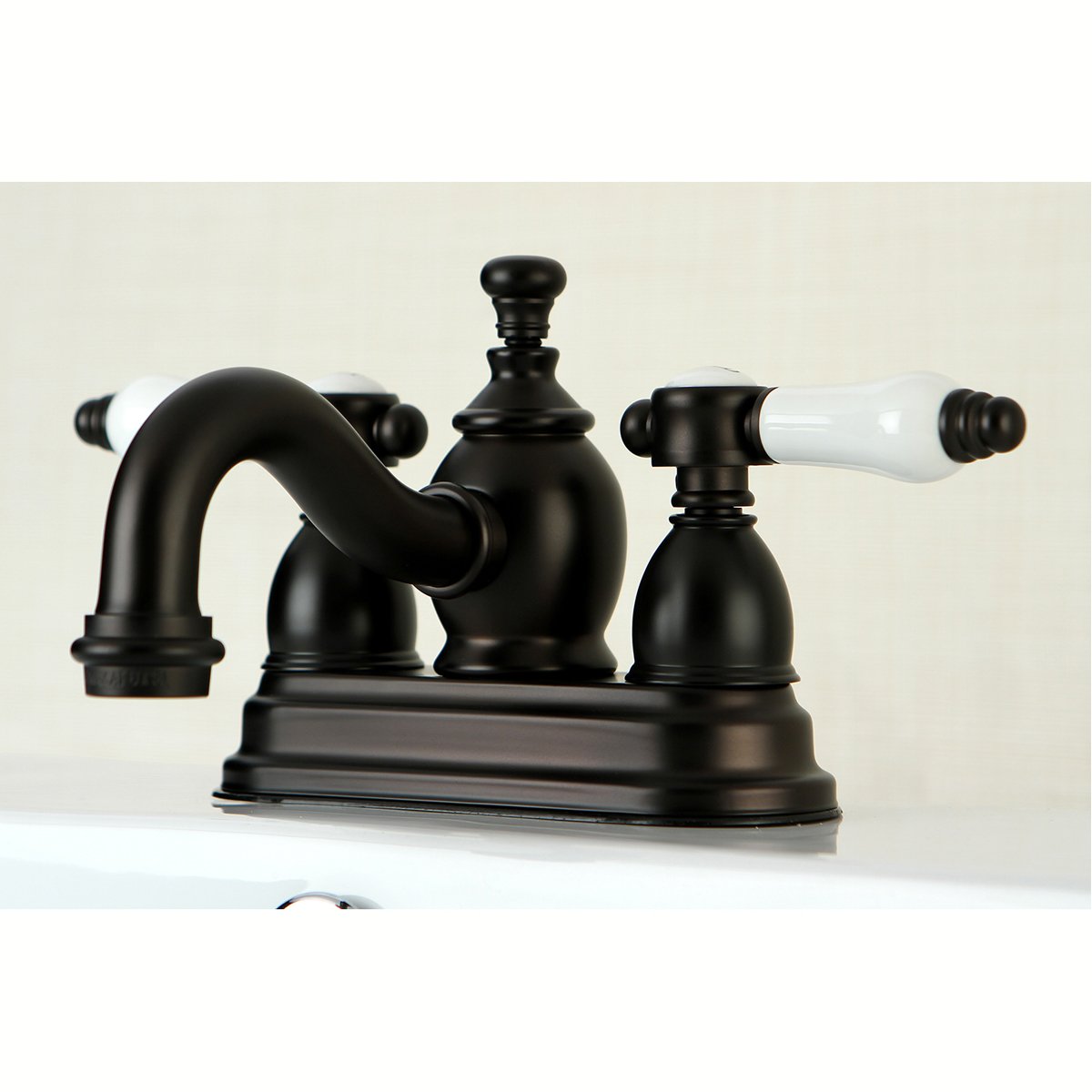 Kingston Brass 4" Centerset 3-Hole Bathroom Faucet