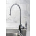 Kingston Brass Gourmetier Restoration Water Filtration Faucet-Kitchen Faucets-Free Shipping-Directsinks.