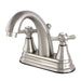 Kingston Brass Essex Classic Deck Mount 4" Centerset Lavatory Faucet with Brass Pop-up-Bathroom Faucets-Free Shipping-Directsinks.