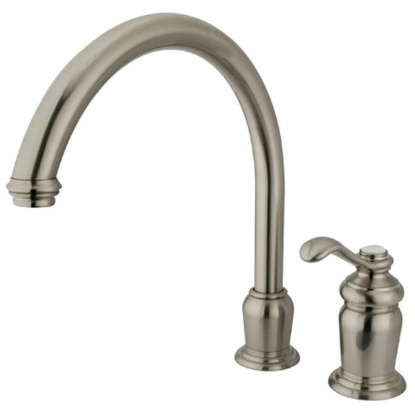 Kingston Brass Templeton Single Handle High Spout Kitchen Faucet without Brass Sprayer-Kitchen Faucets-Free Shipping-Directsinks.