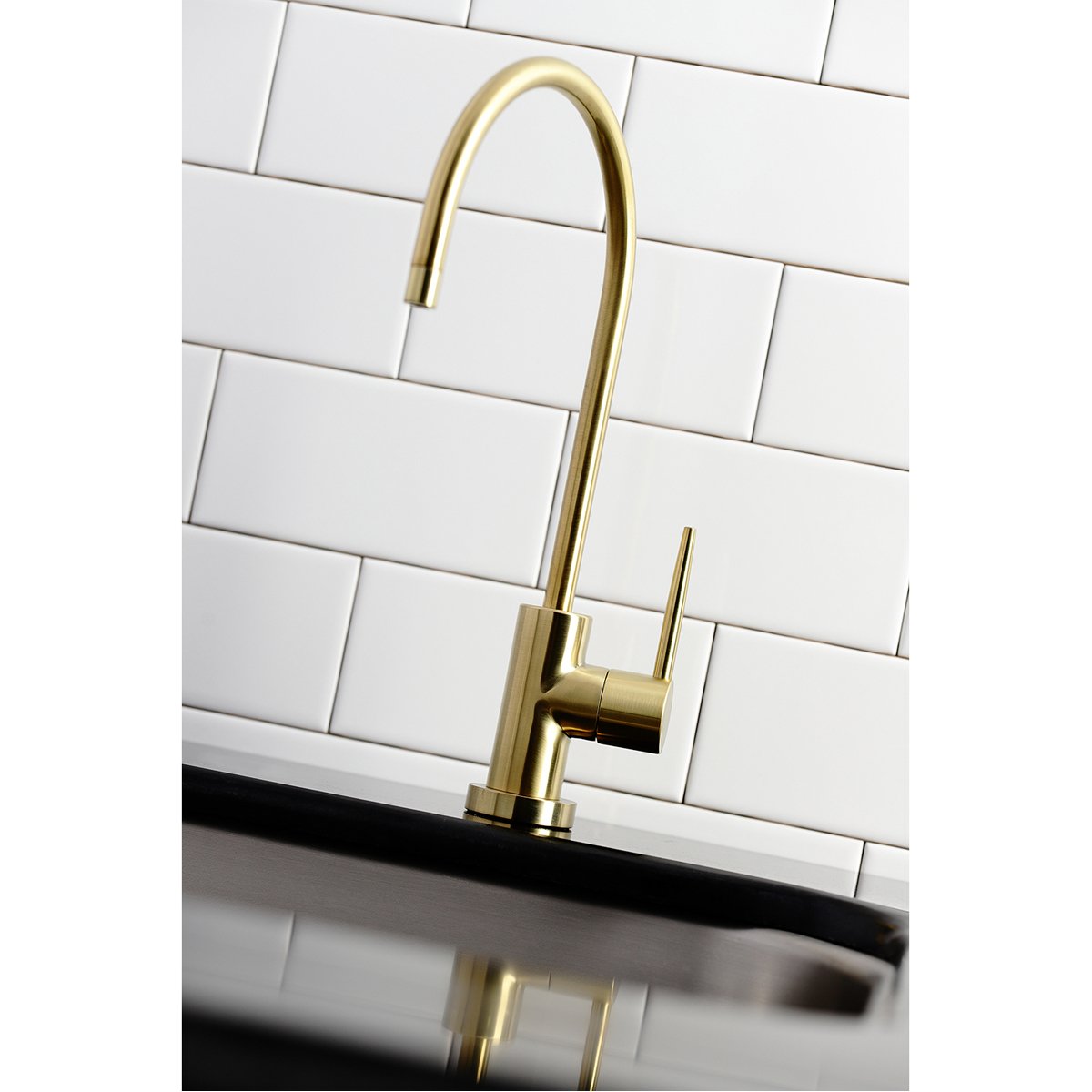 Kingston Brass New York Deck Mount Single-Handle Cold Water Filtration Faucet