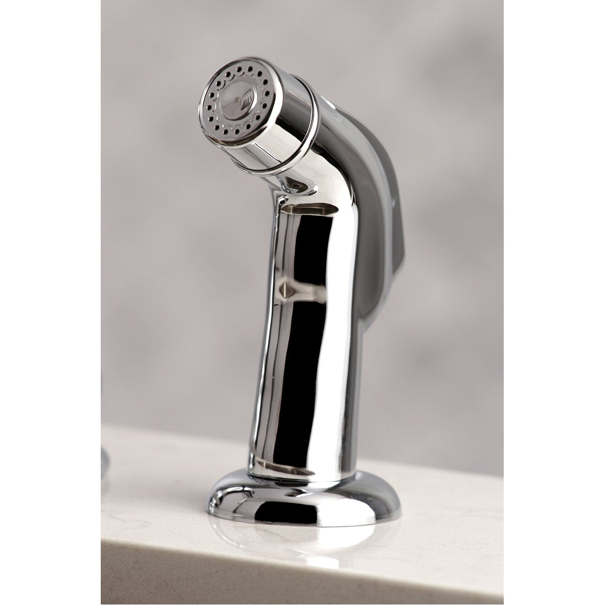Kingston Brass KS821CSP Single-Handle Kitchen Faucet in Polished Chrome-DirectSinks