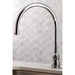 Kingston Brass KS821CSP Single-Handle Kitchen Faucet in Polished Chrome-DirectSinks