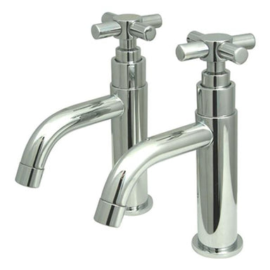 Kingston Brass Concord Twin Handle Basin Faucet Set-Bathroom Faucets-Free Shipping-Directsinks.