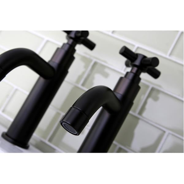 Kingston Brass Concord Twin Handle Basin Faucet Set-Bathroom Faucets-Free Shipping-Directsinks.