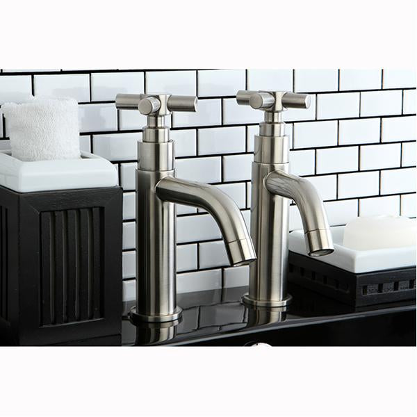 Kingston Brass Concord Twin Handle Basin Faucet Set-Bathroom Faucets-Free Shipping-Directsinks.