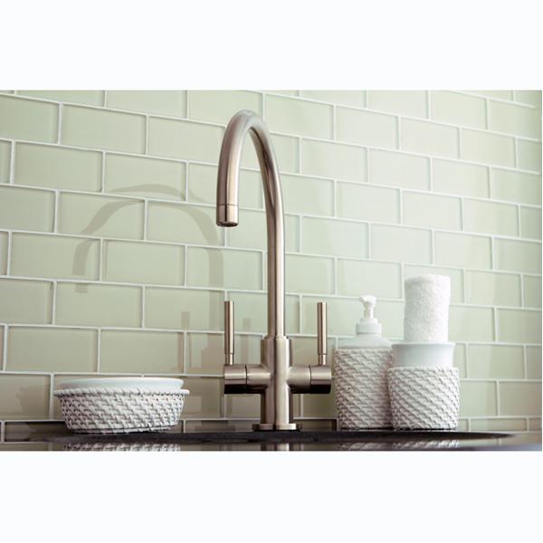 Kingston Brass Concord Two Handle Solid Brass Vessel Sink Faucet-Bathroom Faucets-Free Shipping-Directsinks.