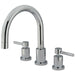 Kingston Brass Concord Contemporary Two Handle Roman Tub Filler-Tub Faucets-Free Shipping-Directsinks.