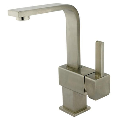 Kingston Brass Claremont Single Handle Mono Deck Lavatory Faucet with Push-up Drain-Bathroom Faucets-Free Shipping-Directsinks.