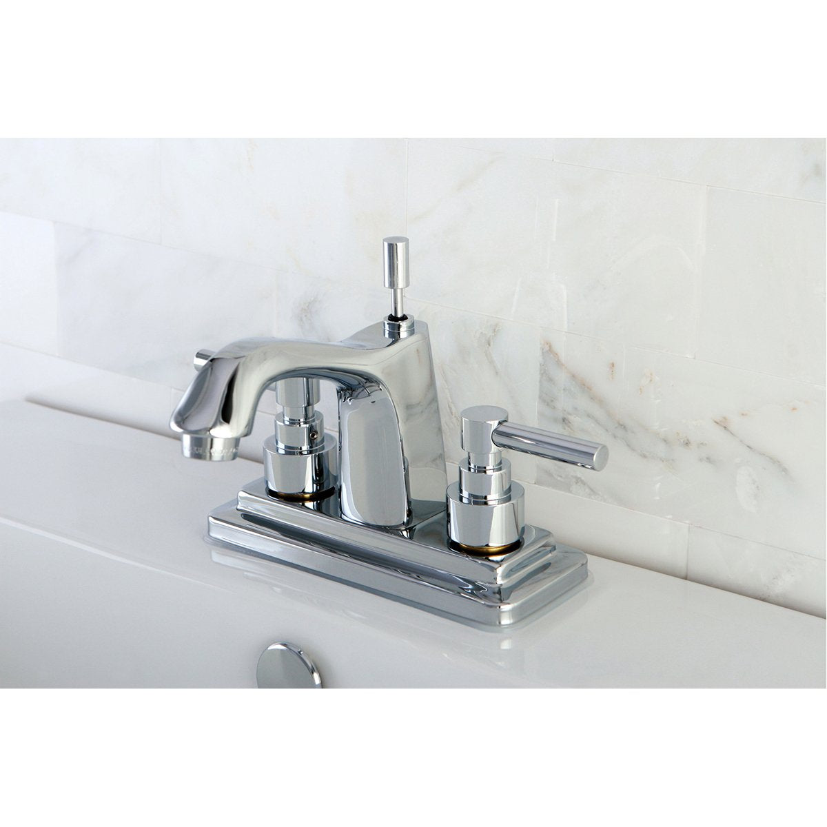 Kingston Brass Elinvar 4" Centerset Bathroom Faucet