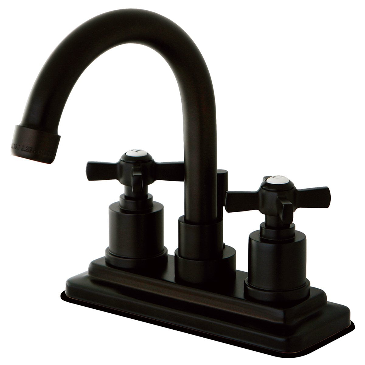 Kingston Brass Modern Millennium 4" Centerset Lavatory Faucet-Bathroom Faucets-Free Shipping-Directsinks.