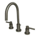 Kingston Brass Concord Two Handle Mini Widespread Lavatory Faucet with Brass Pop-up-Bathroom Faucets-Free Shipping-Directsinks.