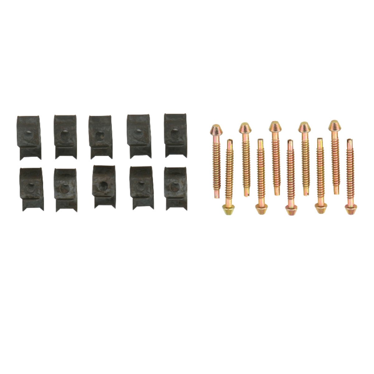 Kingston Brass Surface Mount Clip 10 Clips Pack