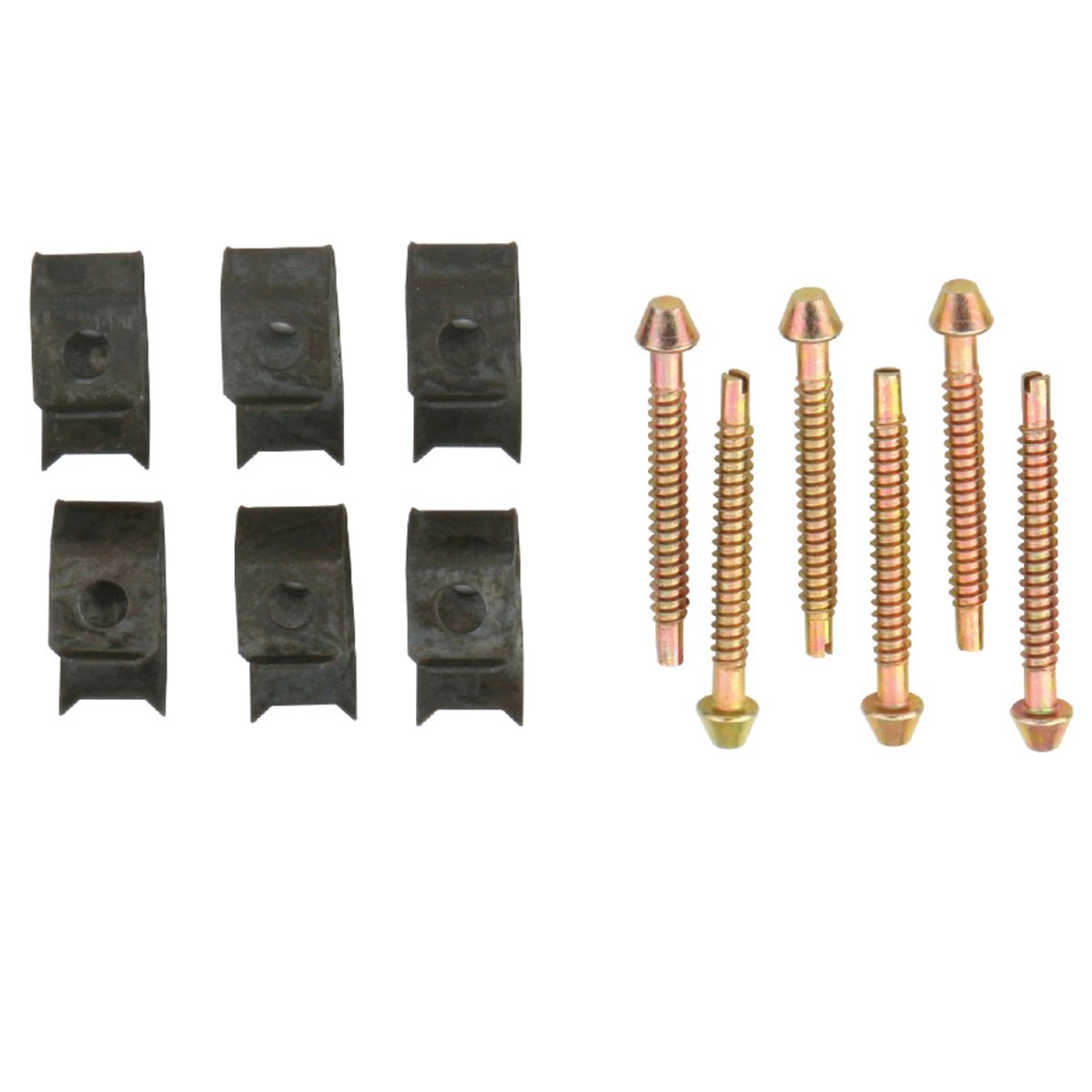 Kingston Brass Surface Mount Clip 6 Clips Pack