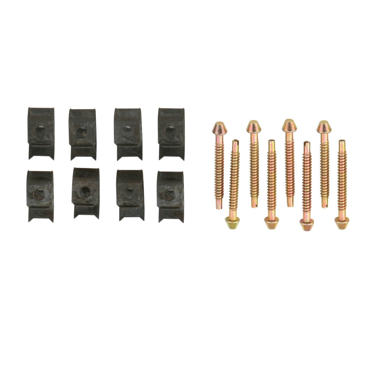 Kingston Brass Surface Mount Clip 8 Clips Pack