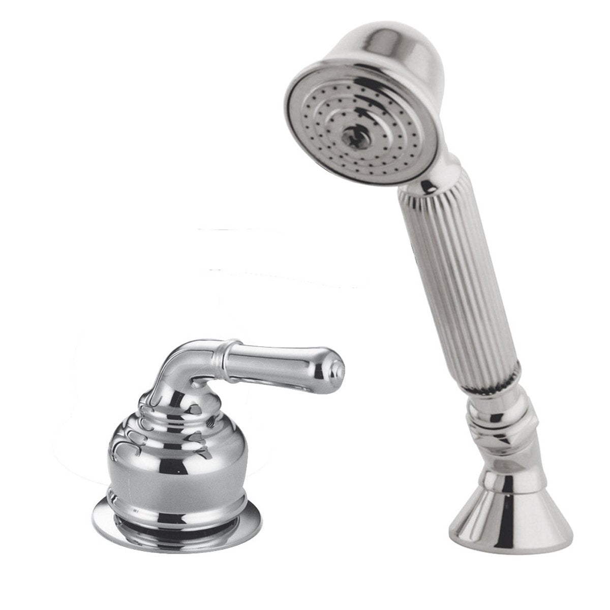 Kingston Brass Transfer Valve Set for Roman Tub Faucet in Polished Chrome