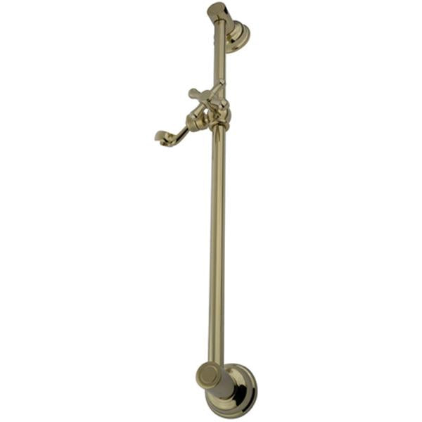 Kingston Brass Made to Match 24" Shower Slide Bar with Adjustable Bracket-Bathroom Accessories-Free Shipping-Directsinks.