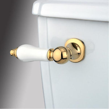 Kingston Brass Victorian Toilet Tank Lever with White Porcelain Handle-Bathroom Accessories-Free Shipping-Directsinks.