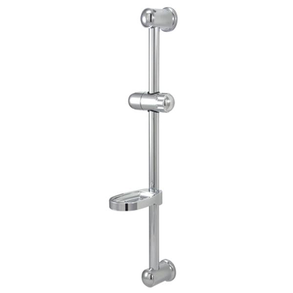 Kingston Brass Vilbosch 24" Slide Bar with Acrylic Soap Dish and Hand Shower Holder in Polished Chrome-Bathroom Accessories-Free Shipping-Directsinks.