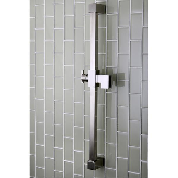Kingston Brass Claremont 23.75" Square Shower Slide Bar-Bathroom Accessories-Free Shipping-Directsinks.