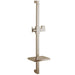 Kingston Brass Claremont 25" Square Shower Slide Bar with Soap Dish-Bathroom Accessories-Free Shipping-Directsinks.