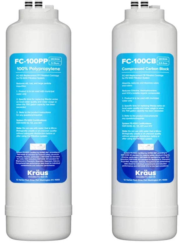 Kraus Replacement Filter Set for FS1000 Filtration System — DirectSinks