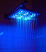 Alfi LED5001 8" Square Multi Color LED Rain Shower Head-DirectSinks
