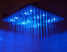 Alfi LED5008 12" Square Multi Color LED Rain Shower Head-DirectSinks