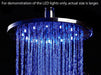 Alfi LED5015 20" Round Solid Stainless Steel Multi Color LED Rain Shower Head-DirectSinks