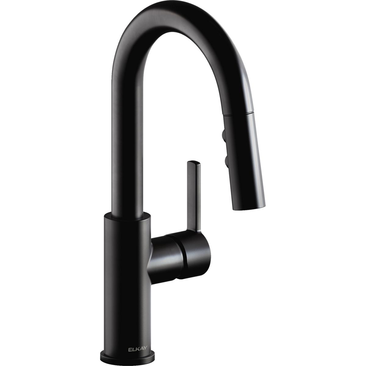 Elkay Avado Single Hole Bar Faucet with Pull-down Spray and Lever Handle