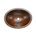 Premier Copper Products - BSP2_LO19FDB Bathroom Sink, Faucet and Accessories Package-DirectSinks