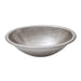 Premier Copper Products 19" Oval Self Rimming Hammered Copper Bathroom Sink in Nickel-DirectSinks