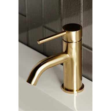 Kingston Brass Fauceture Concord Single-Handle Monoblock Bathroom Faucet-DirectSinks
