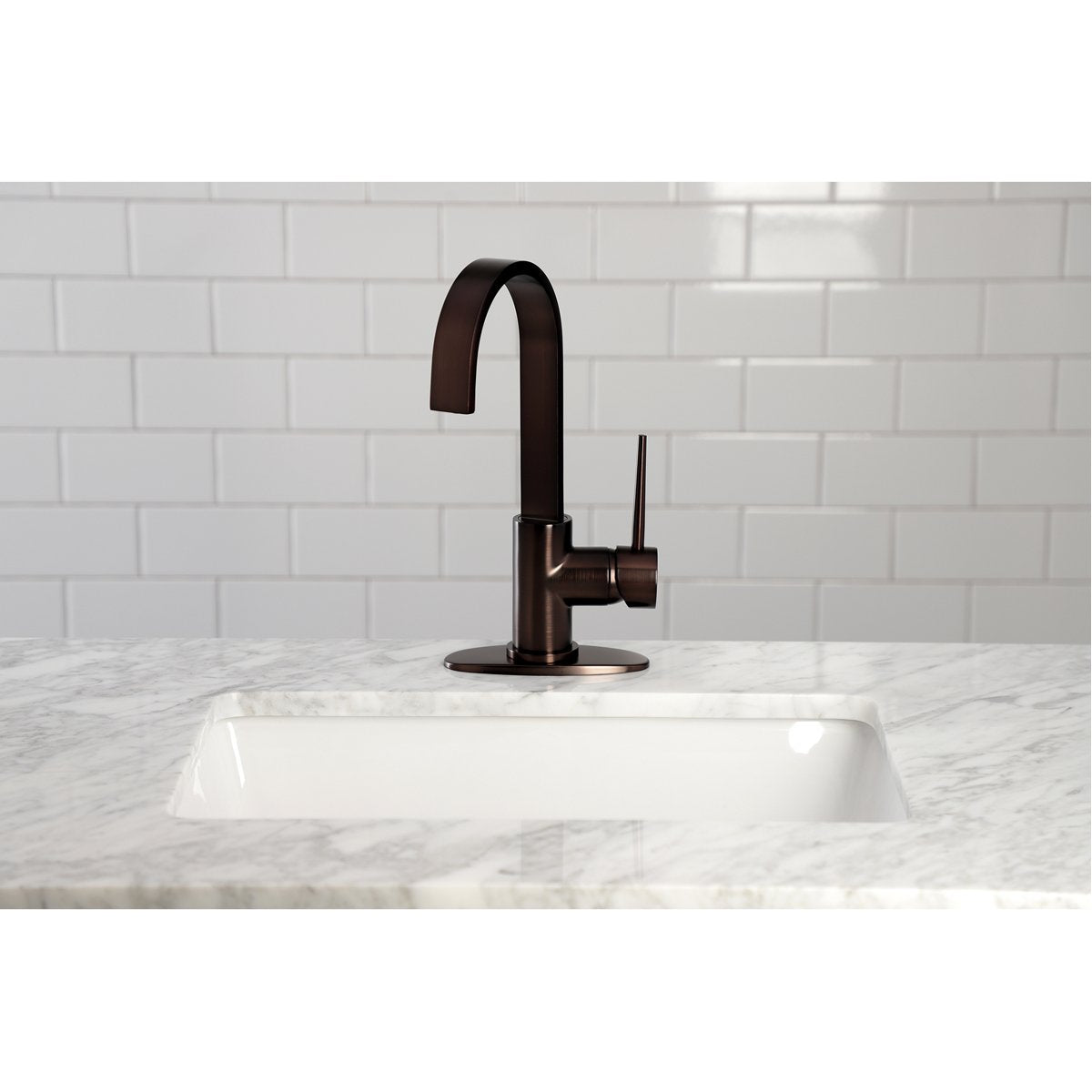 Kingston Brass New York One-Handle 1-Hole Deck Mounted Bar Faucet