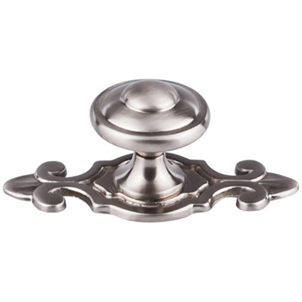 Top Knobs Canterbury Knob with Backplate-DirectSinks