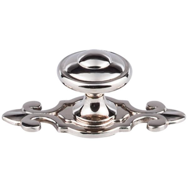Top Knobs Canterbury Knob with Backplate-DirectSinks
