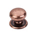 Top Knobs Britannia Victoria Knob with Backplate-DirectSinks