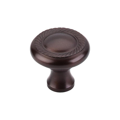 Top Knobs Swirl Cut Knob in Oil Rubbed Bronze-DirectSinks